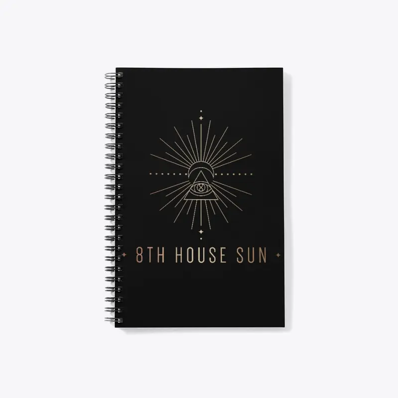 8th House Sun Light Code Logo {3rd Eye}