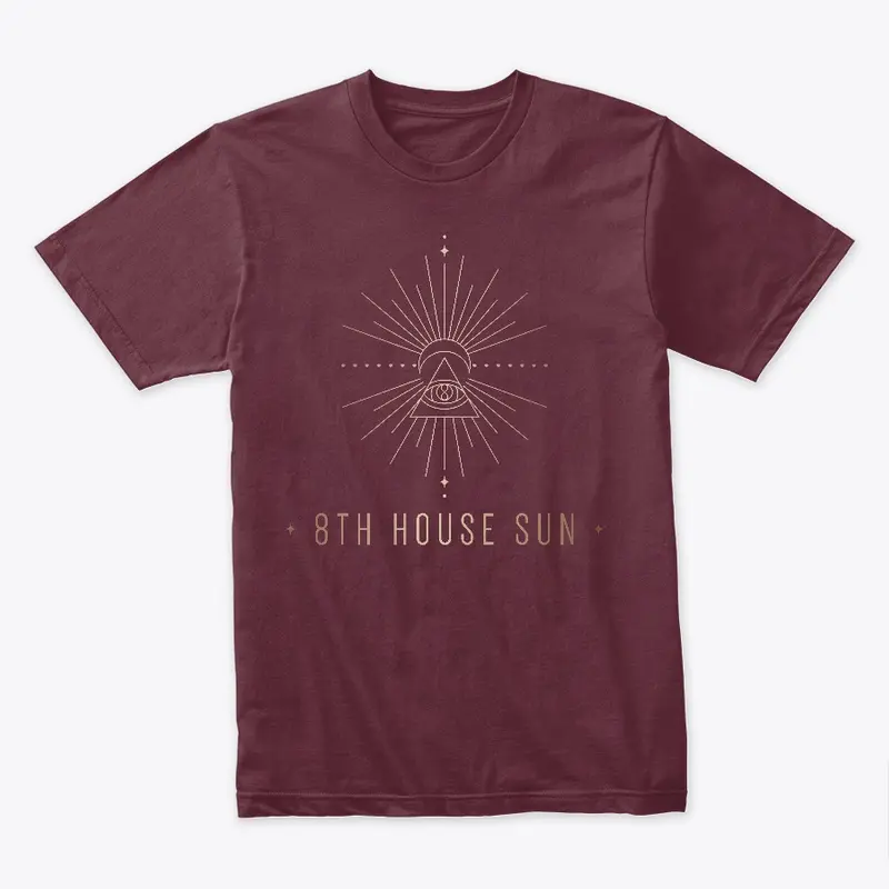 8th House Sun Light Code Logo {3rd Eye}