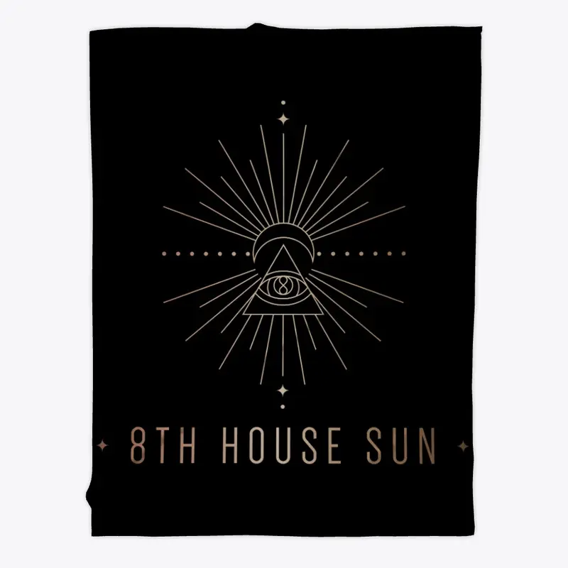 8th House Sun Light Code Logo {3rd Eye}